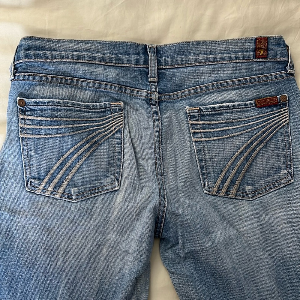 7 For All Mankind Designer Jeans, bootcut, size 28